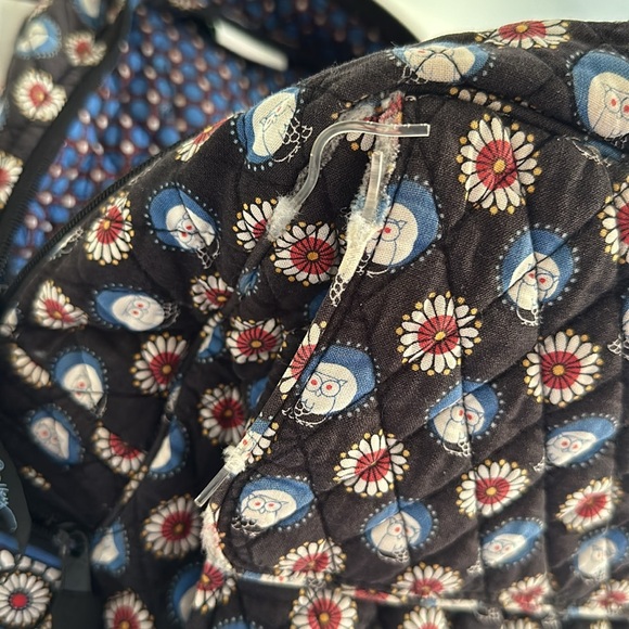 Vera Bradley large backpack in retired pattern night owl - Picture 6 of 7